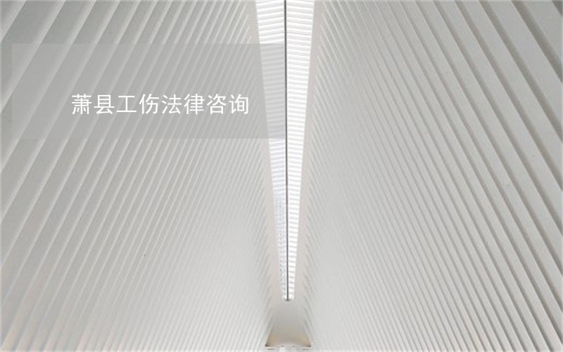 萧县工伤法律咨询