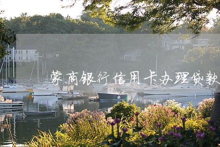 蒙商银行信用卡办理贷款逾期 蒙商银行信用卡办理贷款逾期