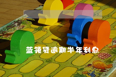 蓝领贷逾期半年利息 蓝领贷逾期半年利息