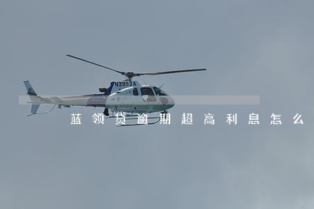 蓝领贷逾期超高利息怎么还 蓝领贷逾期超高利息怎么还