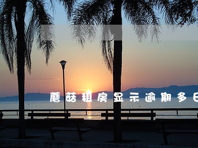 蘑菇租房显示逾期多日 蘑菇租房显示逾期多日