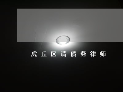 虎丘区请债务律师
