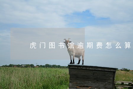 虎门图书馆逾期费怎么算 虎门图书馆逾期费怎么算
