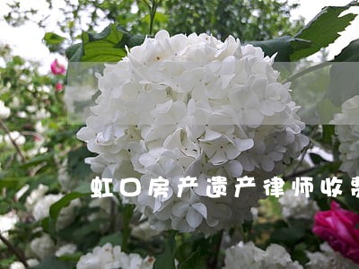 虹口房产遗产律师收费 虹口房产遗产律师收费
