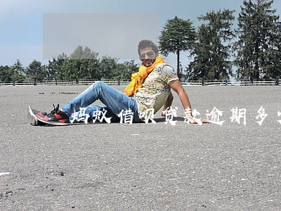 蚂蚁借呗贷款逾期多少钱上征信 蚂蚁借呗贷款逾期多少钱上征信