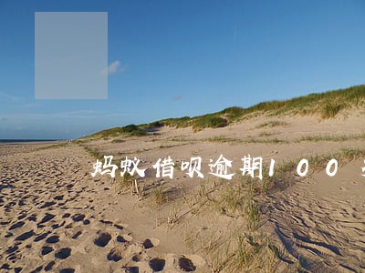 蚂蚁借呗逾期100多 蚂蚁借呗逾期100多