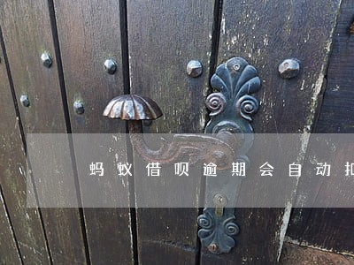 蚂蚁借呗逾期会自动扣款 蚂蚁借呗逾期会自动扣款