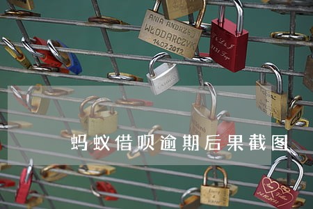 蚂蚁借呗逾期后果截图 蚂蚁借呗逾期后果截图
