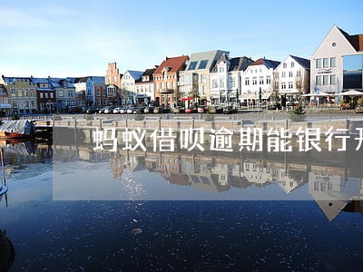 蚂蚁借呗逾期能银行开户吗 蚂蚁借呗逾期能银行开户吗