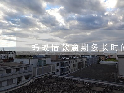 蚂蚁借款逾期多长时间发短信 蚂蚁借款逾期多长时间发短信