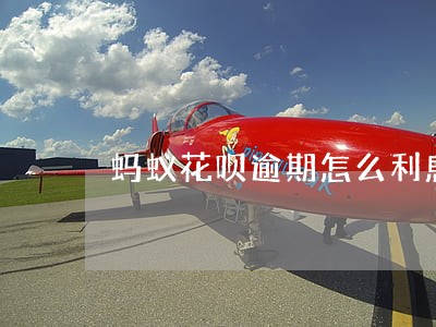 蚂蚁花呗逾期怎么利息好高 蚂蚁花呗逾期怎么利息好高