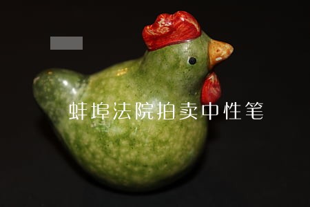 蚌埠法院拍卖中性笔