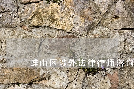 蚌山区涉外法律律师咨询电话 蚌山区涉外法律律师咨询电话