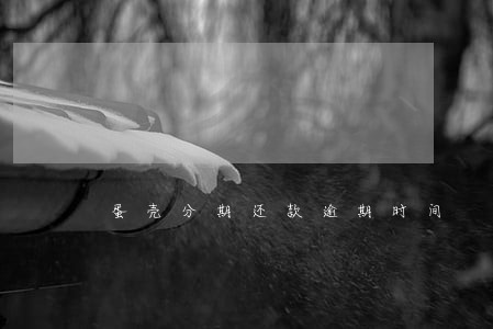 蛋壳分期还款逾期时间 蛋壳分期还款逾期时间