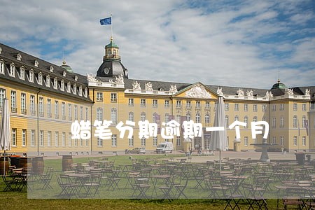 蜡笔分期逾期一个月 蜡笔分期逾期一个月