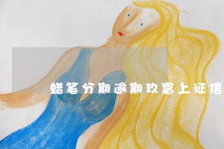 蜡笔分期逾期玖富上征信 蜡笔分期逾期玖富上征信