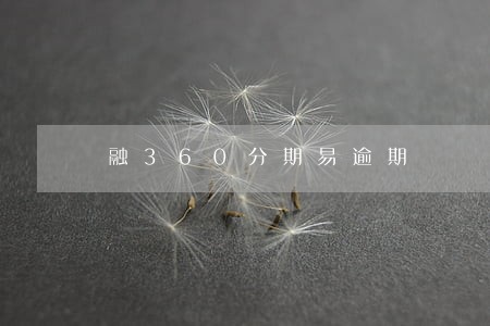 融360分期易逾期