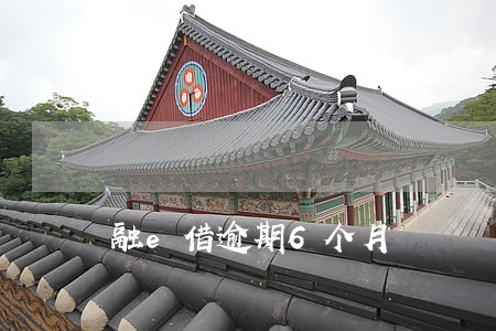 融e借逾期6个月 融e借逾期6个月