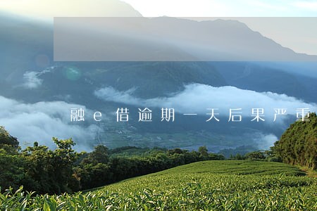 融e借逾期一天后果严重 融e借逾期一天后果严重