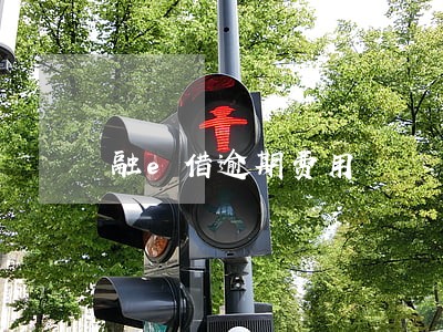 融e借逾期费用 融e借逾期费用