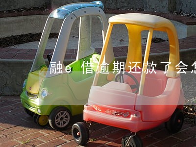 融e借逾期还款了会怎么样 融e借逾期还款了会怎么样