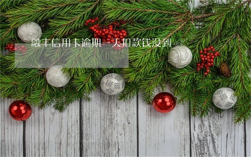 融丰信用卡逾期一天扣款钱没到 融丰信用卡逾期一天扣款钱没到
