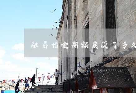 融易借逾期额度没了多久还能出来 融易借逾期额度没了多久还能出来