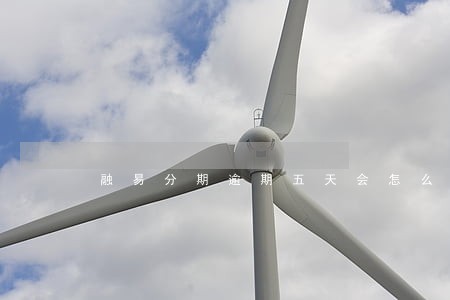 融易分期逾期五天会怎么样 融易分期逾期五天会怎么样