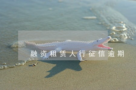 融资租赁人行征信逾期 融资租赁人行征信逾期