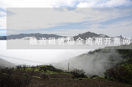 融资租赁租金逾期开票问题