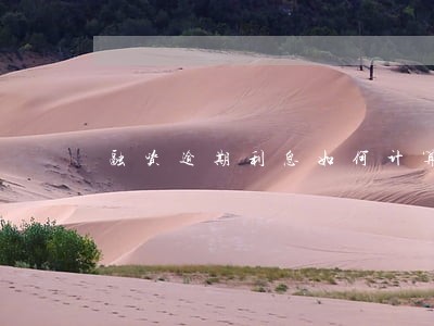 融资逾期利息如何计算 融资逾期利息如何计算