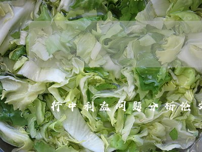 行中利益问题分析论文
