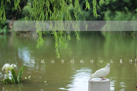 行政法与行政诉讼法案件分析题 行政法与行政诉讼法案件分析题