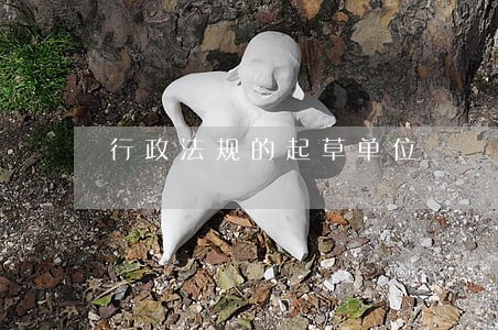 行政法规的起草单位 行政法规的起草单位