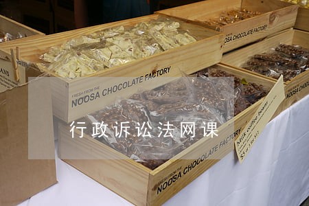 行政诉讼法网课 行政诉讼法网课