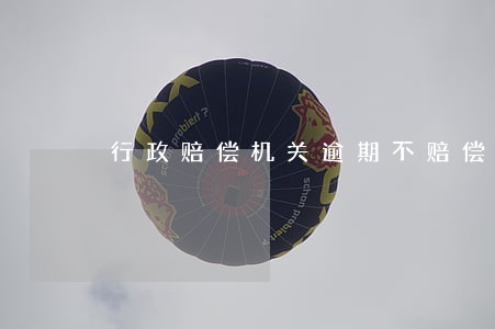 行政赔偿机关逾期不赔偿