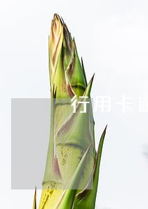 行用卡逾期记录五年 行用卡逾期记录五年