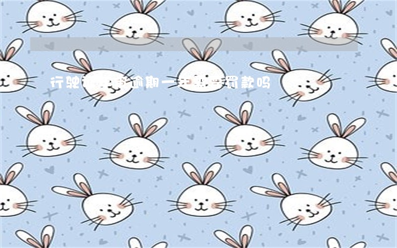行驶证年审逾期一年需要罚款吗 行驶证年审逾期一年需要罚款吗