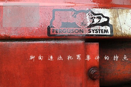 街面违法犯罪案件的特点 街面违法犯罪案件的特点