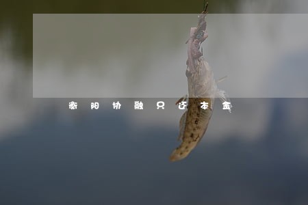 衡阳协融只还本金 衡阳协融只还本金