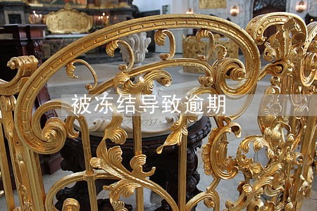 被冻结导致逾期
