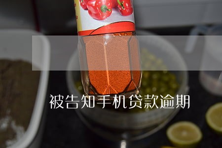 被告知手机贷款逾期 被告知手机贷款逾期