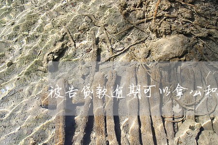 被告贷款逾期可以拿公积金吗 被告贷款逾期可以拿公积金吗