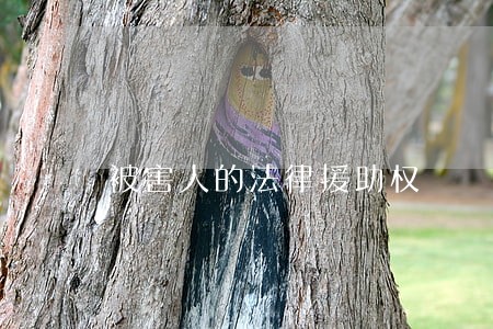 被害人的法律援助权 被害人的法律援助权