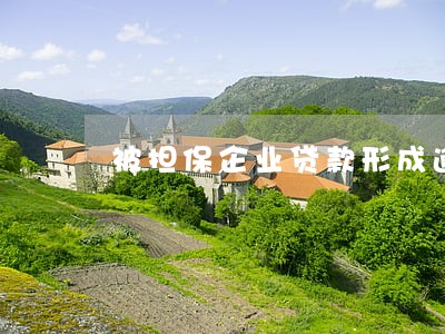 被担保企业贷款形成逾期 被担保企业贷款形成逾期