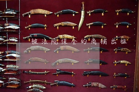 被法院保全的商铺出租 被法院保全的商铺出租