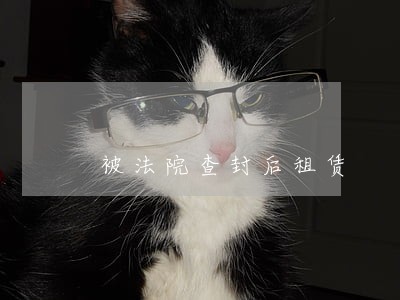 被法院查封后租赁 被法院查封后租赁