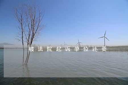 被法院起诉单位还要 被法院起诉单位还要
