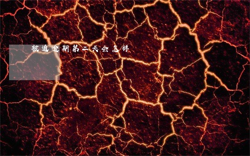 被迫逾期第二天会怎样 被迫逾期第二天会怎样