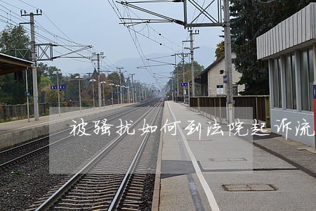 被骚扰如何到法院起诉流程